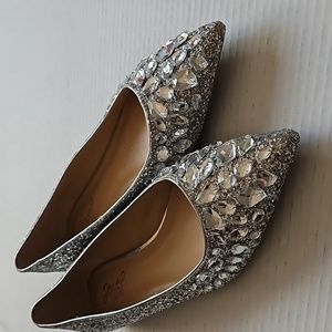Jewel Badgley Mischka Flats